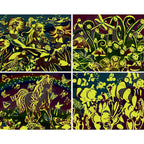 Glow in the Dark 100 Piece Jigsaw Puzzles - 4-Pack V1 - Out of Play