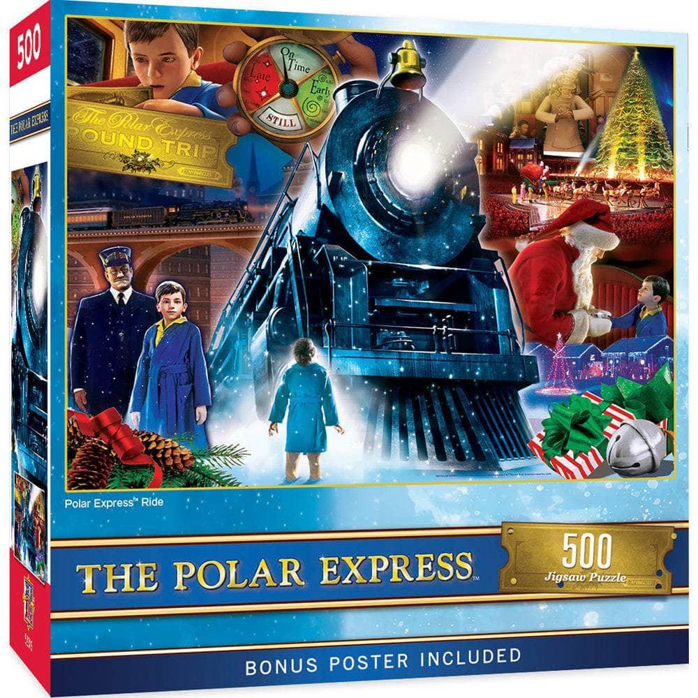 The Polar Express - Ride 500 Piece Glitter Jigsaw Puzzle - Out of Play