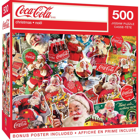 Coca-Cola Christmas - 500 Piece Jigsaw Puzzle MasterPieces Puzzle Company INC