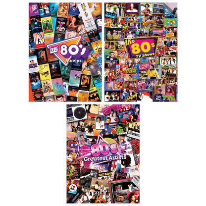 Decades - The 80's 500 Piece Jigsaw Puzzles 3 Pack - Out of Play