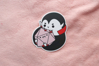 Dice Buddy Vampire Sticker
