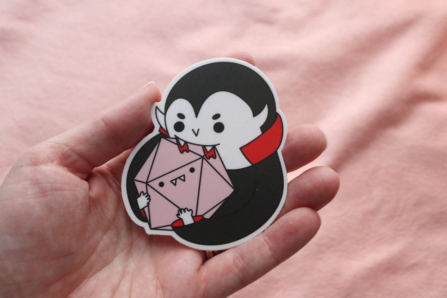 Dice Buddy Vampire Sticker