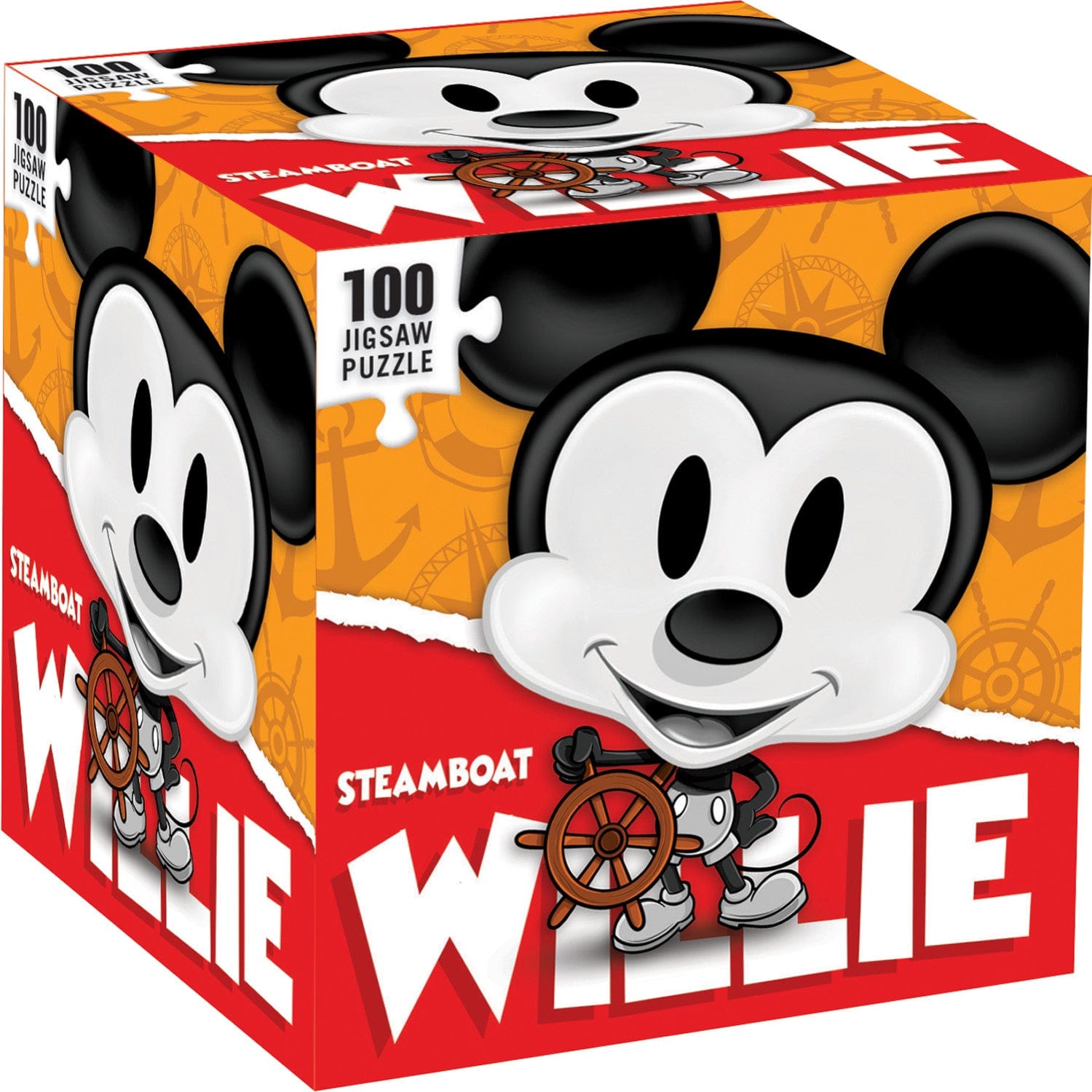 Steamboat Willie 100 Piece Jigsaw Puzzle - Out of Play