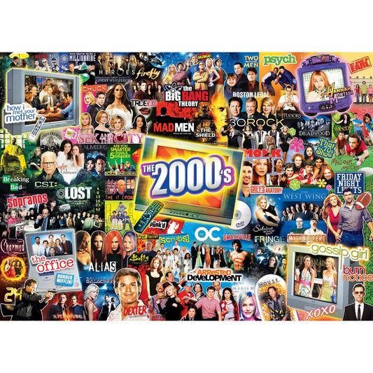 TV Time - 2000's Shows 1000 Piece Jigsaw Puzzle - Out of Play