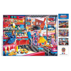 Drive-Ins, Diners & Dives - Good Times Diner 550 Piece Jigsaw Puzzle - Out of Play