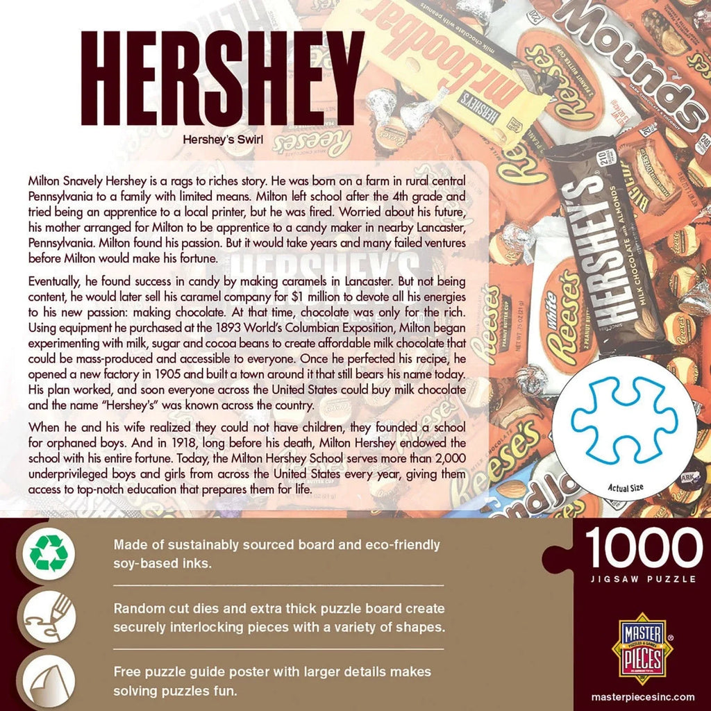 Hershey's Swirl - 1000 Piece Jigsaw Puzzle - Out of Play