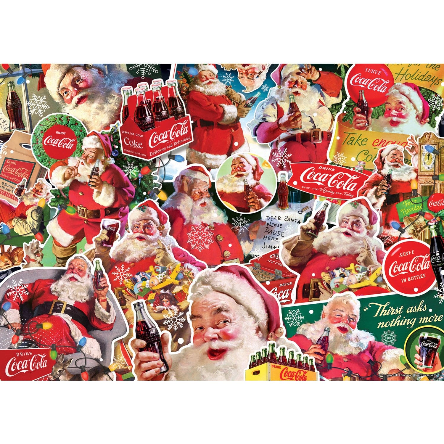 Coca-Cola Christmas - 500 Piece Jigsaw Puzzle - Out of Play