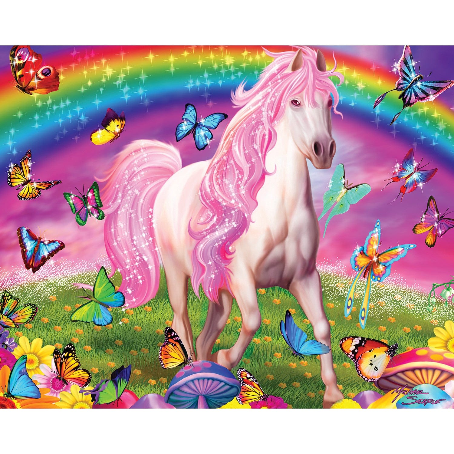 Glow in the Dark 100 Piece Jigsaw Puzzles - 4-Pack V1 MasterPieces Puzzle Company INC
