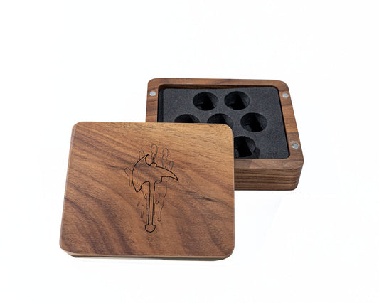 Barbarian Wooden Dice Case Easy Roller Dice Company