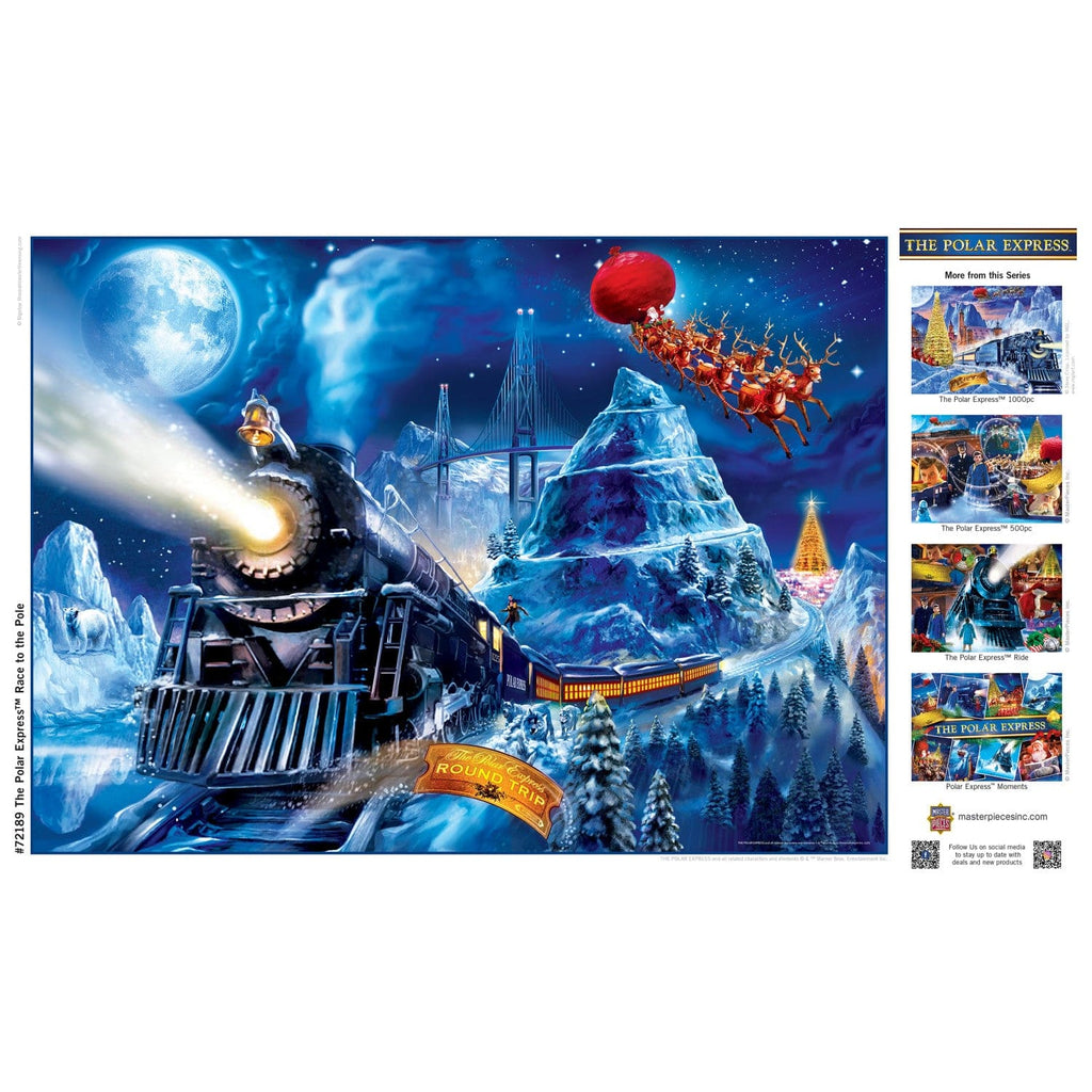 The Polar Express - Race to the Pole 1000 Piece Jigsaw Puzzle - Out of Play
