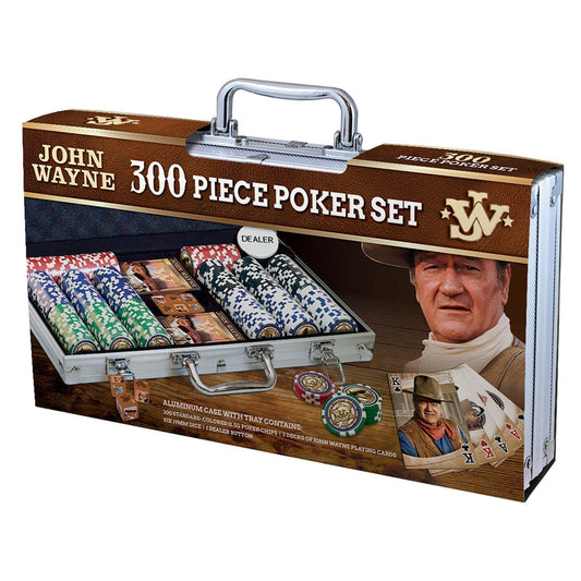 John Wayne 300 Piece Poker Set MasterPieces Puzzle Company INC