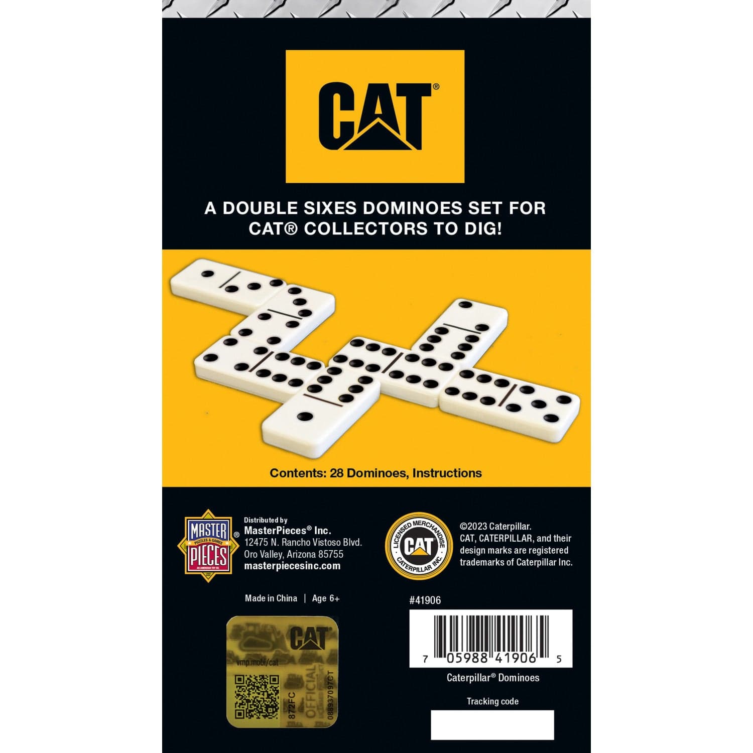 CAT - Caterpillar Dominoes - Out of Play