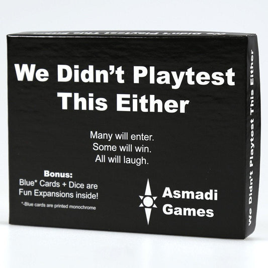We Didn't Playtest This Either - Card Game PunkOuter Games