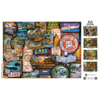 Realtree - Off to the Lakehouse 1000 Piece Jigsaw Puzzle - Out of Play
