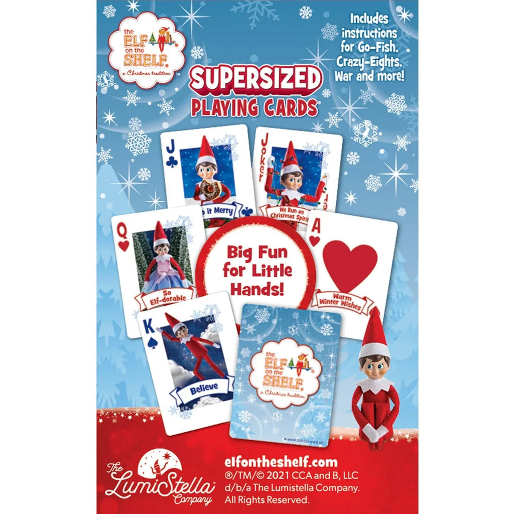 Elf on the Shelf Jumbo Playing Cards - Out of Play
