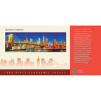 Brooklyn Bridge, New York City 1000 Piece Panoramic Jigsaw Puzzle - Out of Play