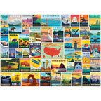 Vintage Posters - State Pride 1000 Piece Jigsaw Puzzle - Out of Play