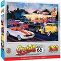 Cruisin' Route 66 - Dogs & Burgers 1000 Piece Jigsaw Puzzle - Out of Play