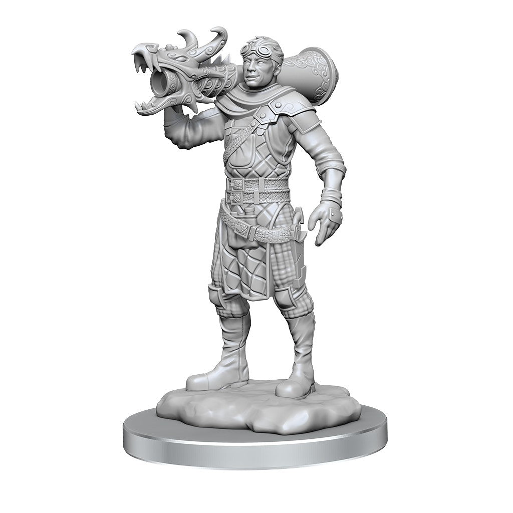 D&D Nolzur's Marvelous Miniatures: Human Artificer & Human Apprentice - Out of Play