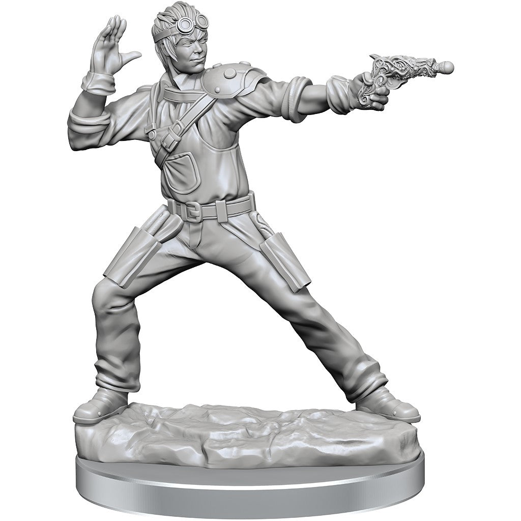 D&D Nolzur's Marvelous Miniatures: Human Artificer & Human Apprentice - Out of Play