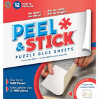 Jigsaw Puzzle Glue Sheets - Hangers Included - Out of Play