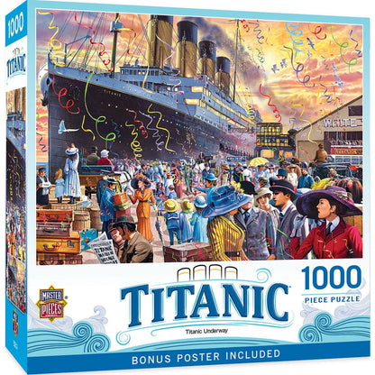 Titanic - Underway 1000 Piece Jigsaw Puzzle - Out of Play
