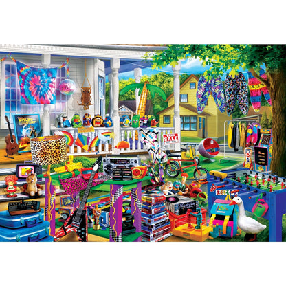 EZ Grip - Flashback Yard Sales 1000 Piece Jigsaw Puzzle - Out of Play