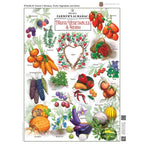 Farmer's Almanac - Fruits, Vegetables, & Herbs 1000 Piece Jigsaw Puzzle - Out of Play
