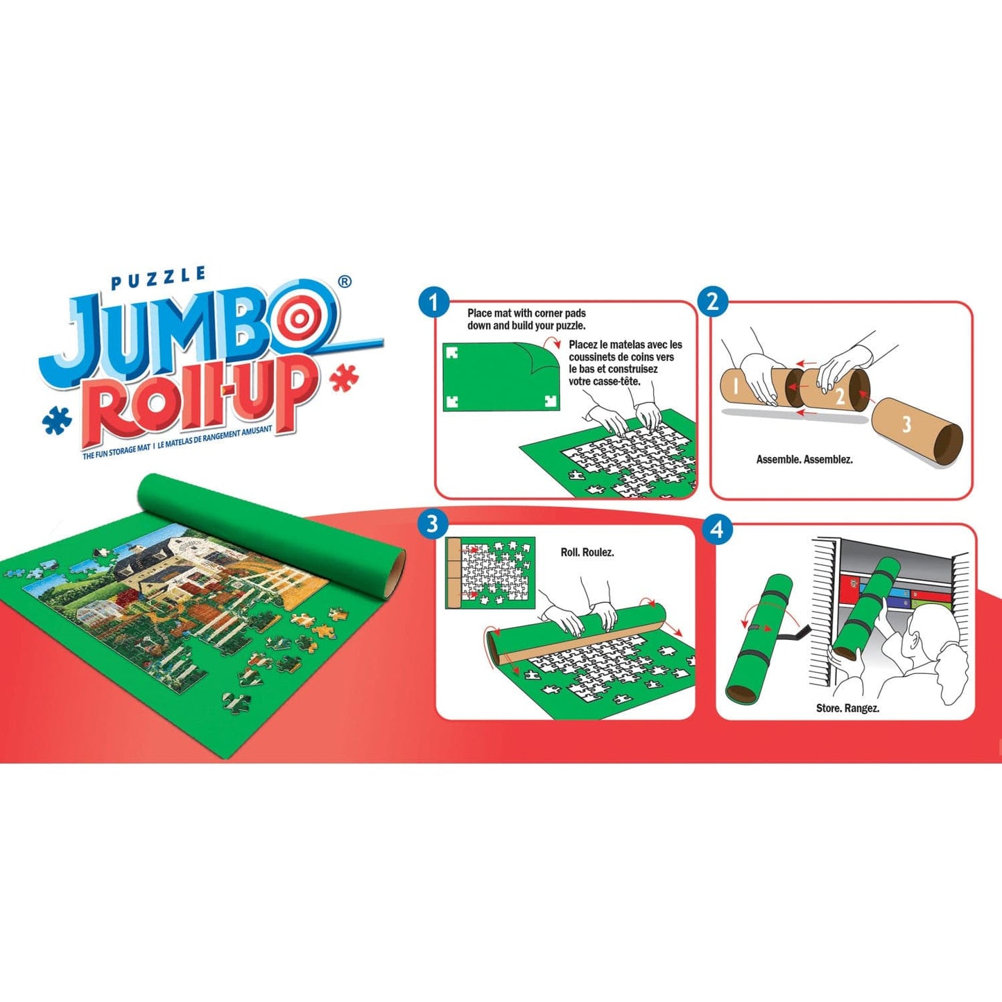 Jigsaw Puzzle Roll Up Jumbo - 36"x48" - Out of Play