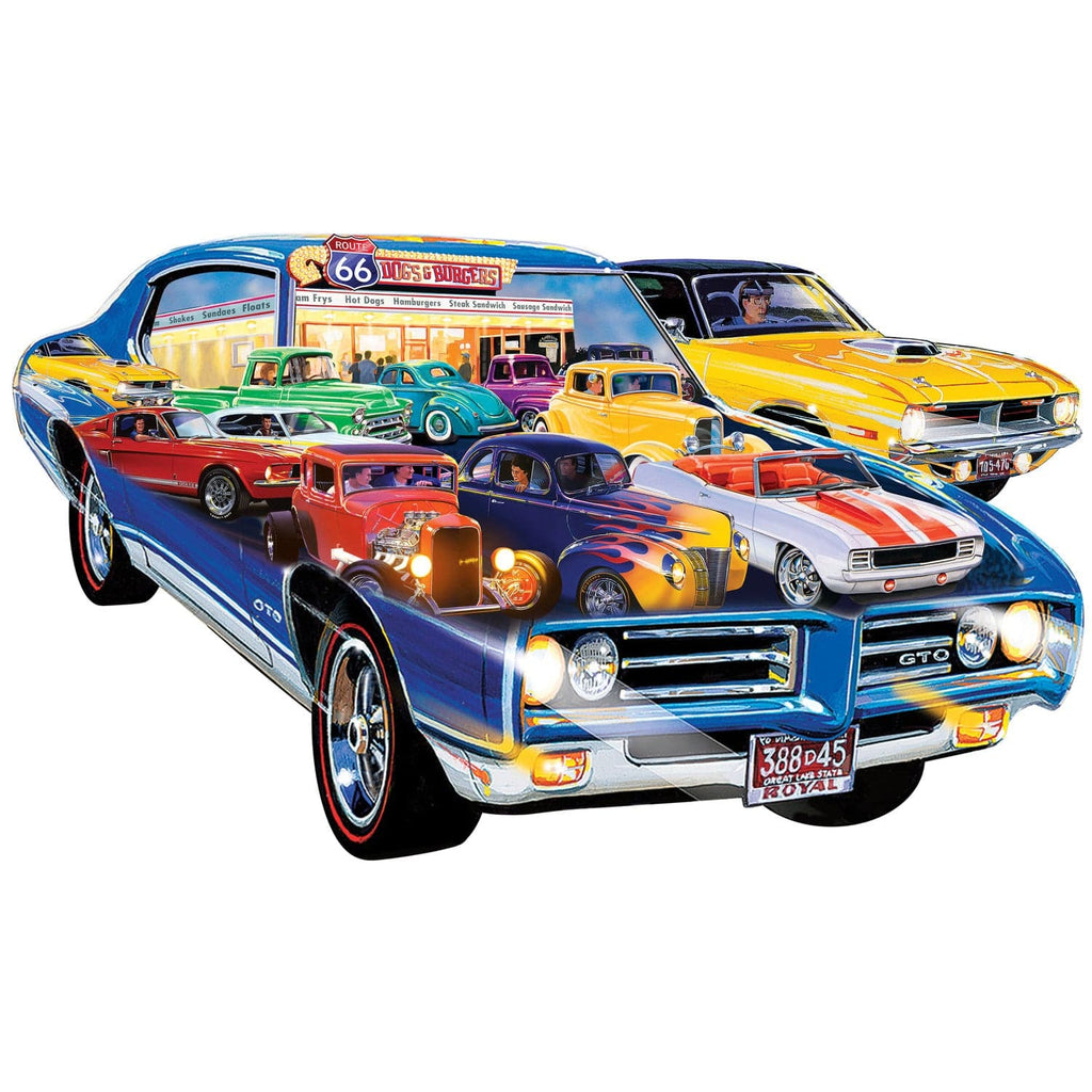 Shapes - Road Trippin 1000 Piece Shaped Jigsaw Puzzle - Out of Play