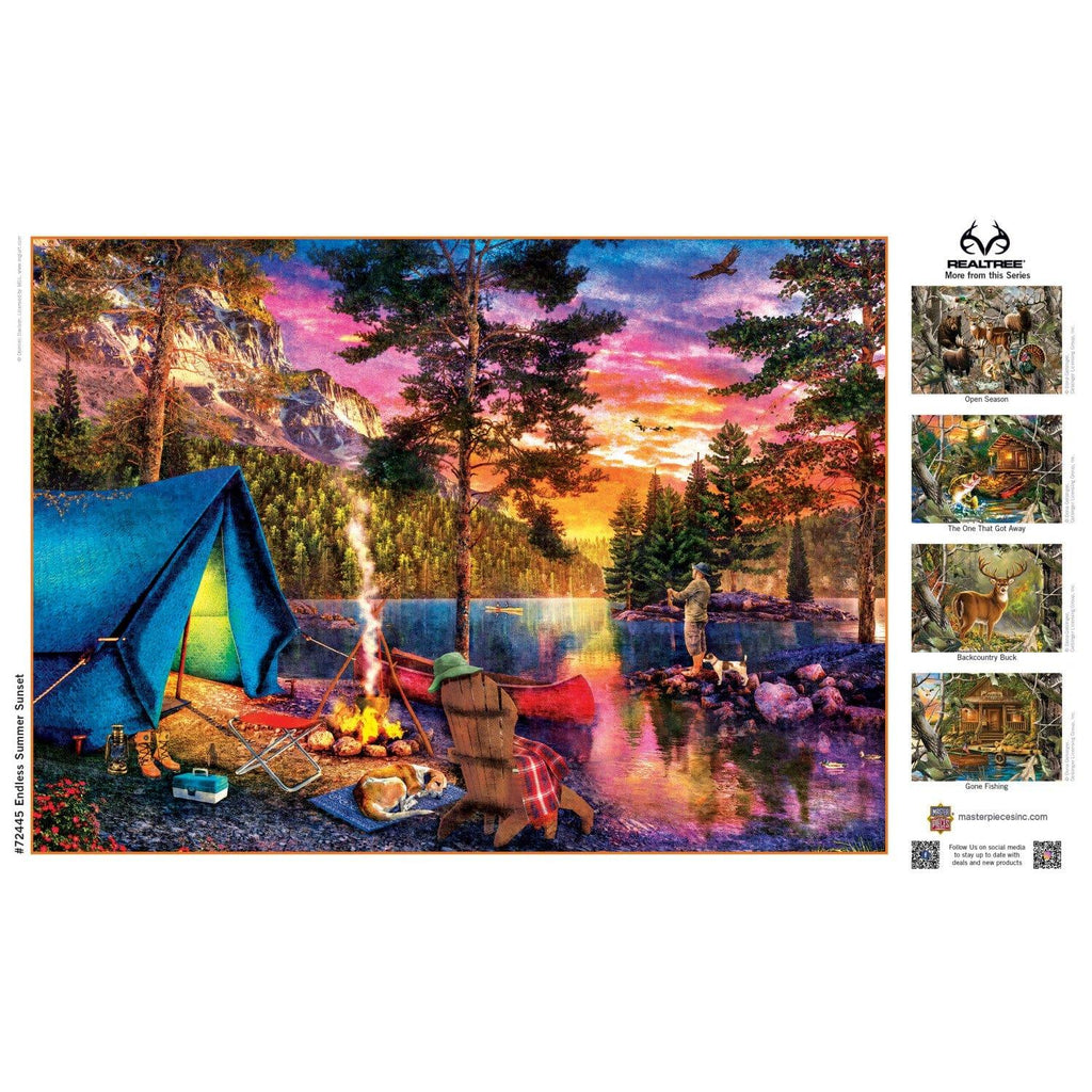 Realtree - Endless Summer Sunset 1000 Piece Jigsaw Puzzle - Out of Play