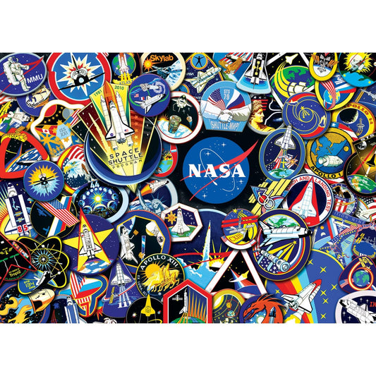 The Space Missions - 1000 Piece Jigsaw Puzzle - Out of Play