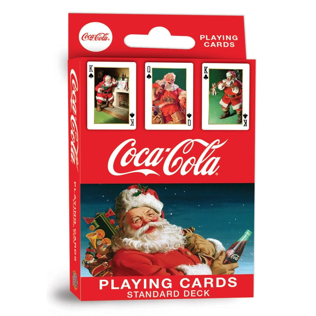 Coca-Cola Vintage Santa Playing Cards - 54 Card Deck - Out of Play
