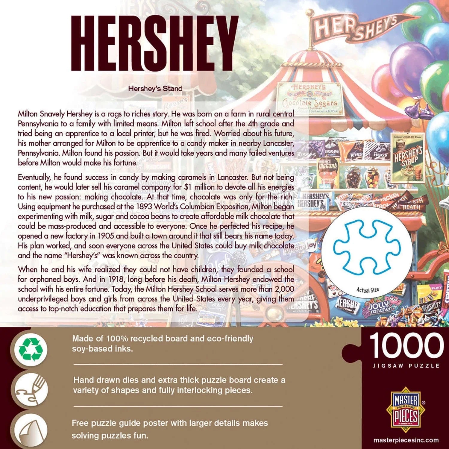 Hershey's Stand - 1000 Piece Jigsaw Puzzle - Out of Play