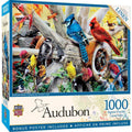 Audubon - Backyard Birds 1000 Piece Jigsaw Puzzle - Out of Play