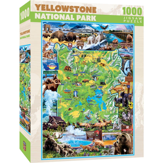 Yellowstone National Park 1000 Piece Jigsaw Puzzle MasterPieces Puzzle Company INC