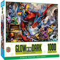 Glow in the Dark - Dragon's Horde 1000 Piece Jigsaw Puzzle - Out of Play