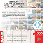 National Parks Travel Stamps 1000 Piece Jigsaw Puzzle - Out of Play
