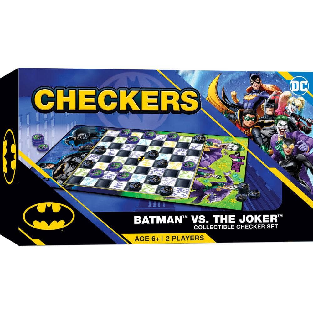 Batman vs The Joker Checkers Board Game - Out of Play