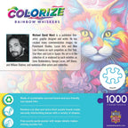 Colorize - Rainbow Whiskers 1000 Piece Jigsaw Puzzle - Out of Play