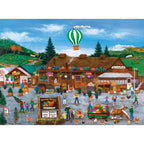 Folk Art Jigsaw Puzzle Collection - 12 Pack - Out of Play