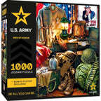 U.S. Army - Men of Honor 1000 Piece Jigsaw Puzzle - Out of Play