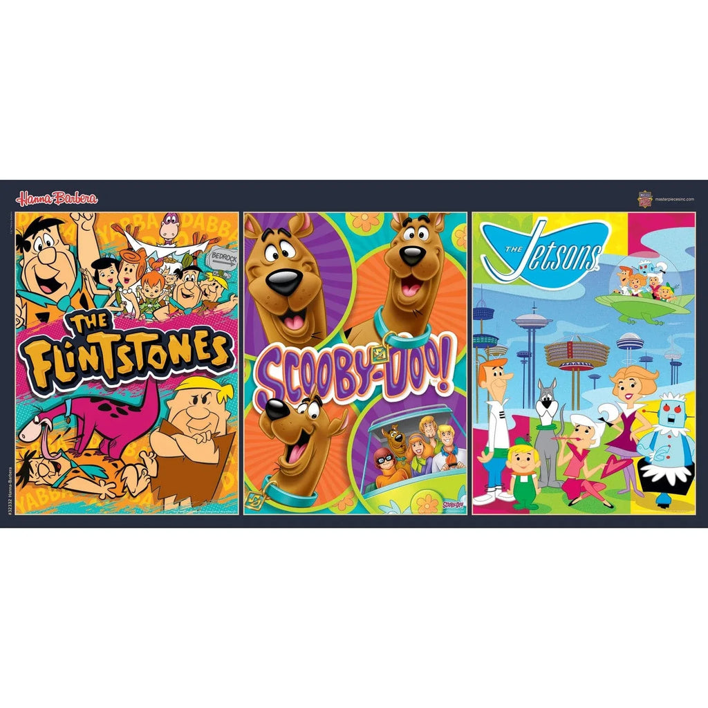 Hanna-Barbera - 500 Piece Jigsaw Puzzles 3 Pack - Out of Play