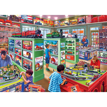 Lionel Trains - The Lionel Store 1000 Piece Jigsaw Puzzle MasterPieces Puzzle Company INC