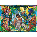Stained Glass - Jungle Book 500 Piece Jigsaw Puzzle