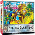 Stained Glass - Wizard of Oz 500 Piece Jigsaw Puzzle