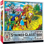 Stained Glass - Wizard of Oz 500 Piece Jigsaw Puzzle