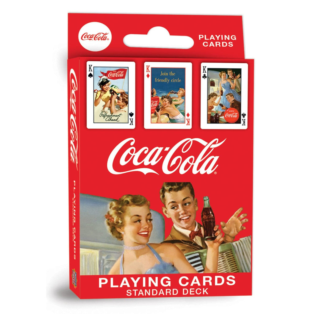 Coca-Cola Vintage Design Playing Cards - 54 Card Deck - Out of Play