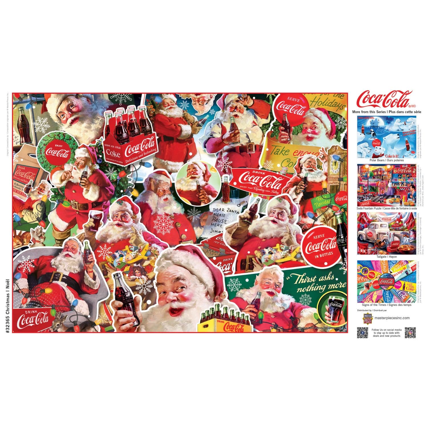 Coca-Cola Christmas - 500 Piece Jigsaw Puzzle - Out of Play